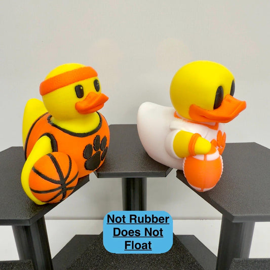 Clemson Tigers Sports Ducks | 3D Printed Fan Gift & Jeep Decor