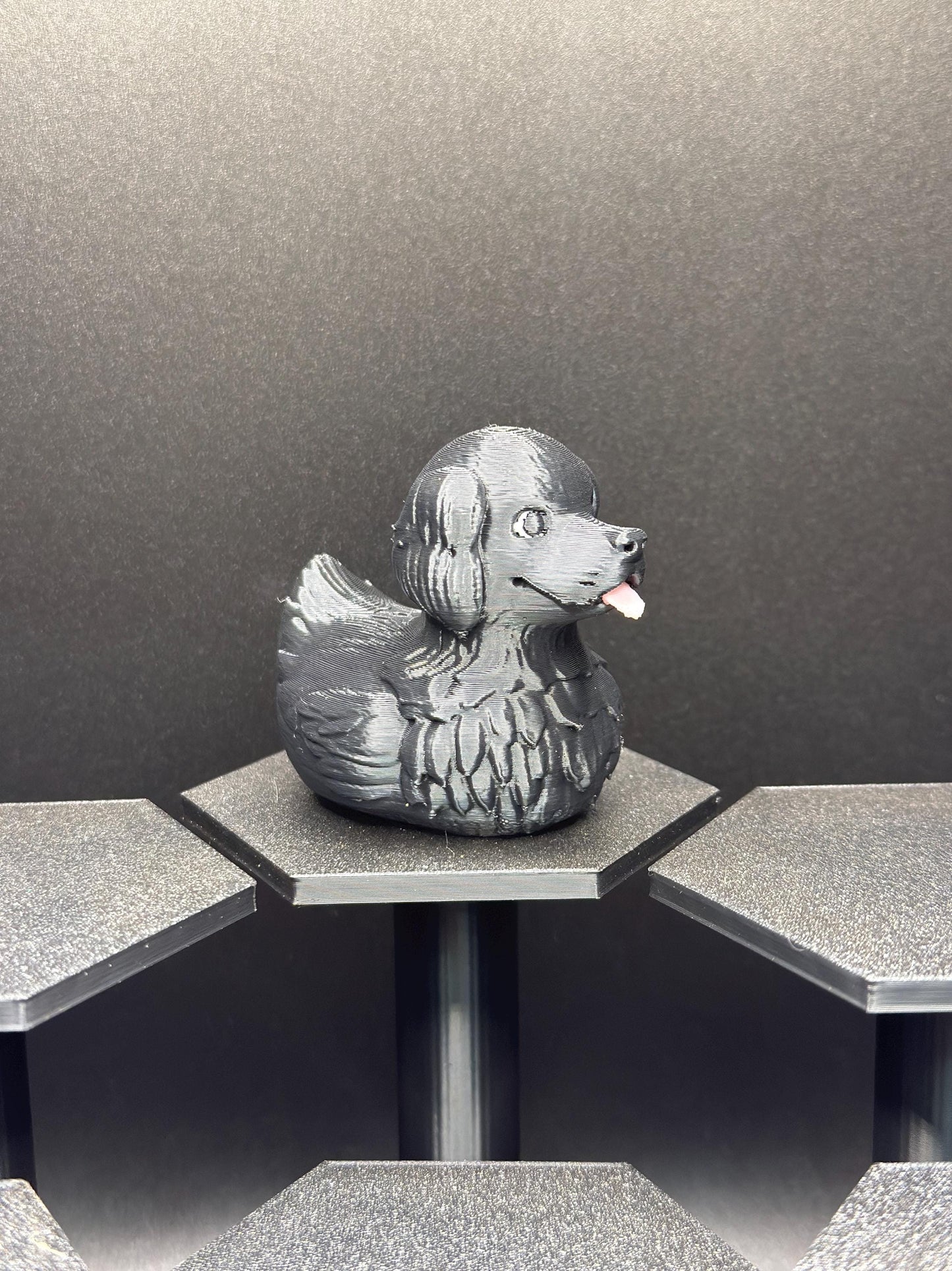 Golden Retriever Dog Duck Figurine | White English Cream, Black, Red, or Golden Retriever Duck | Jeep Duck, Cruise Gift, Pet Lover Decor