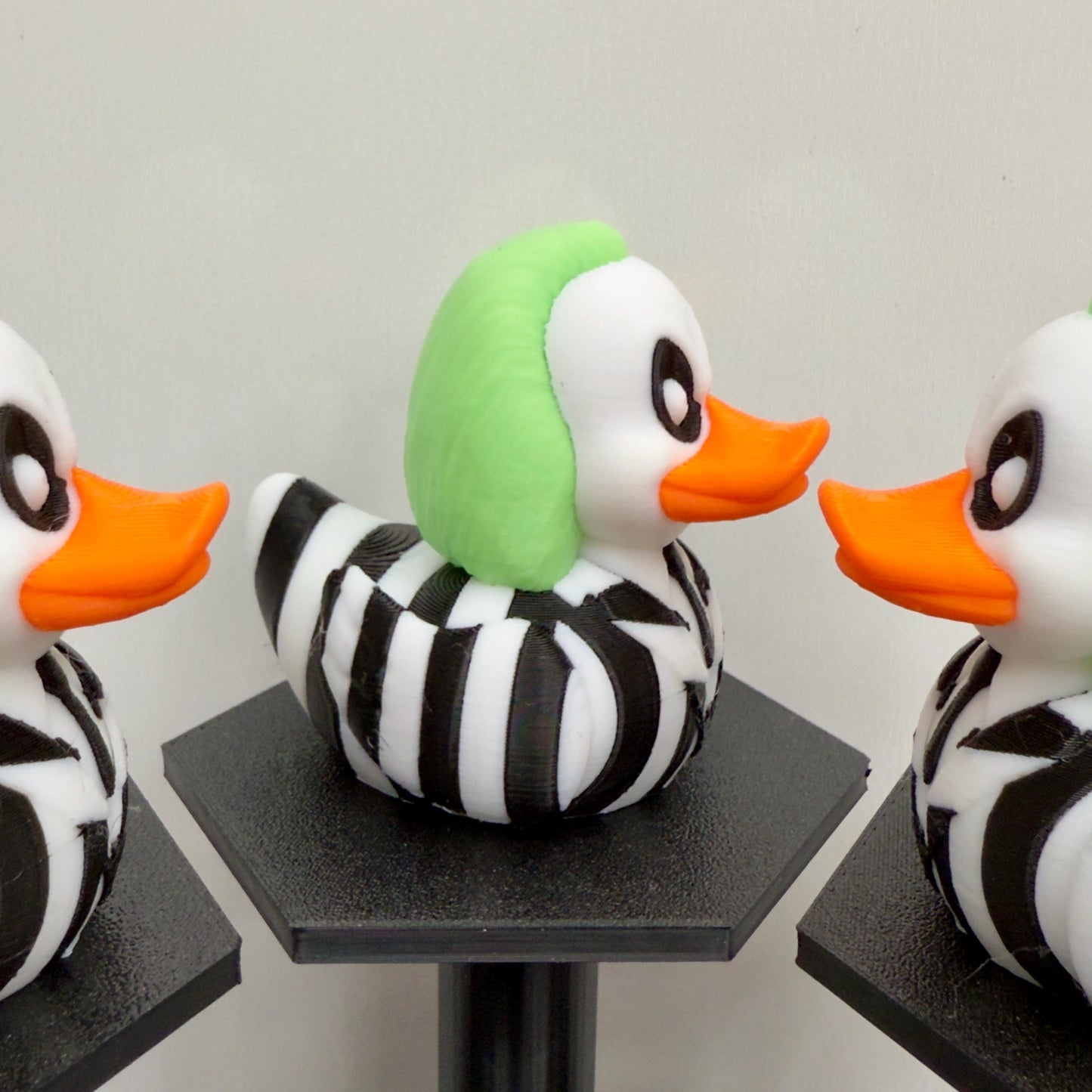 Beetlejuice Duck Figurine: 3D Printed Movie Collectible