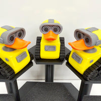 WALL-E robot duck figurine