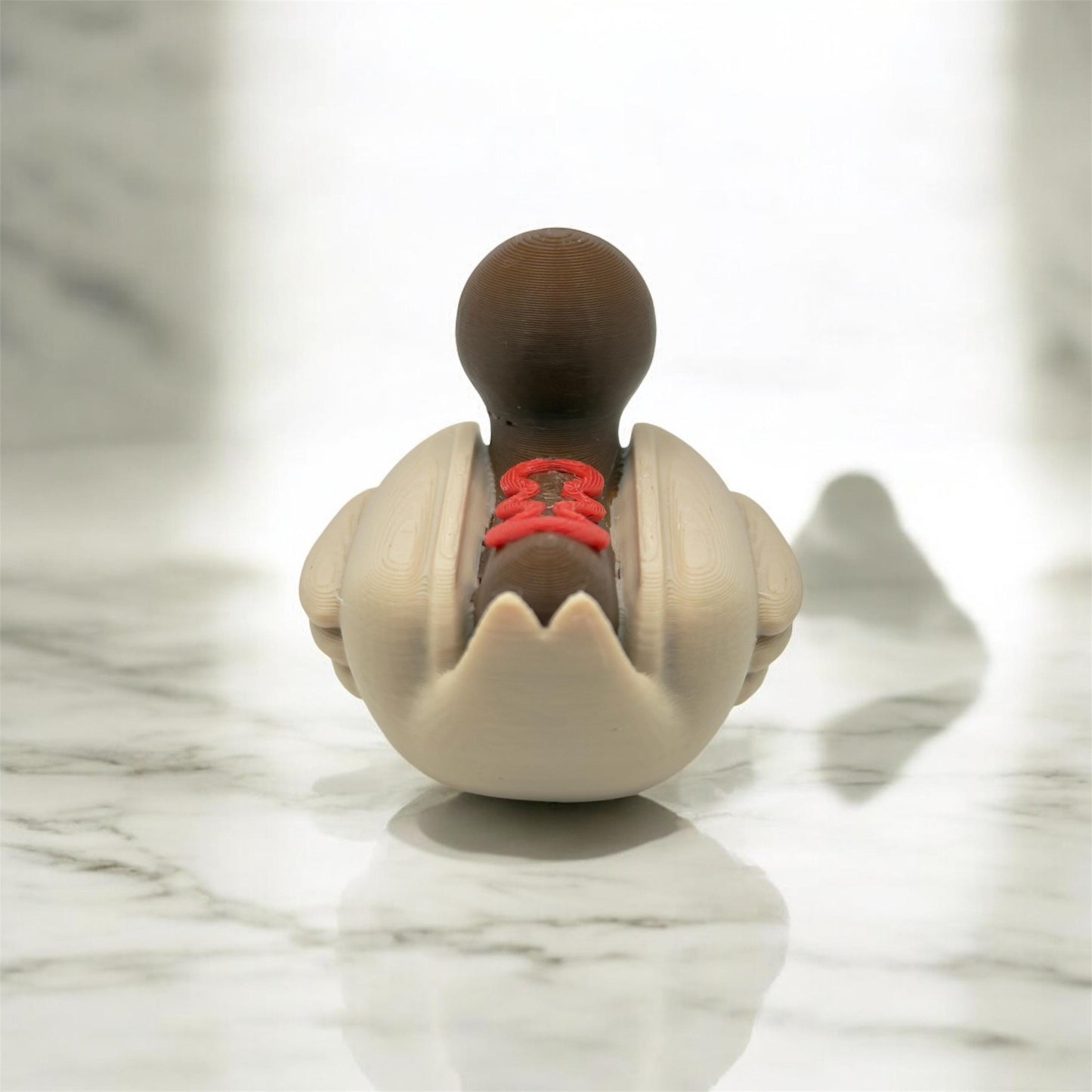 Hot Dog Duck! | Jeep Duck | Cruise & Desk Decor | Funny Food Gift | 3D Print