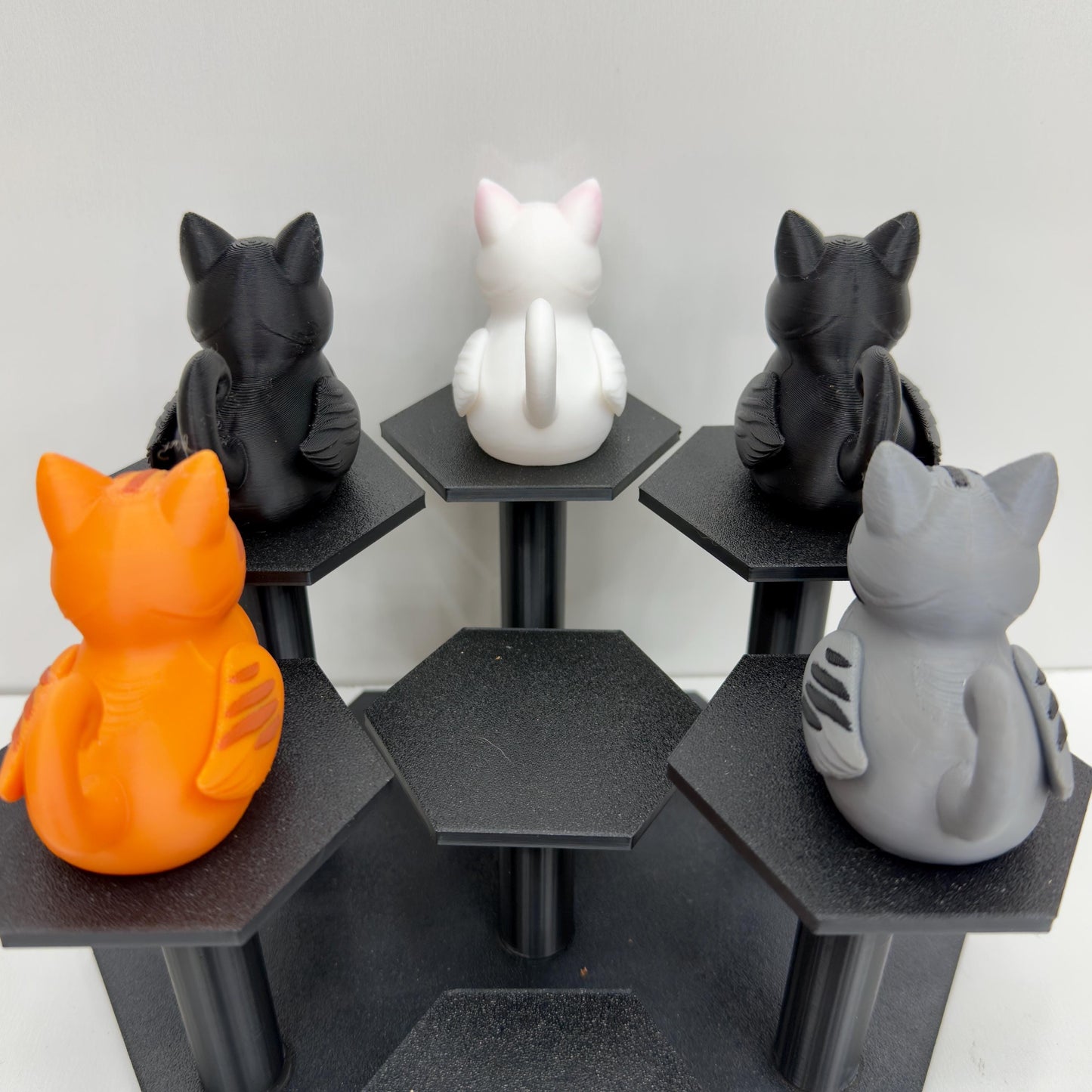 Cat Jeep Dashboard Duck | Orange Tabby, Tuxedo, Black, Gray, or White Kitty | 3D Printed Cat Duck | Fun Desk Or Jeep Gift Idea