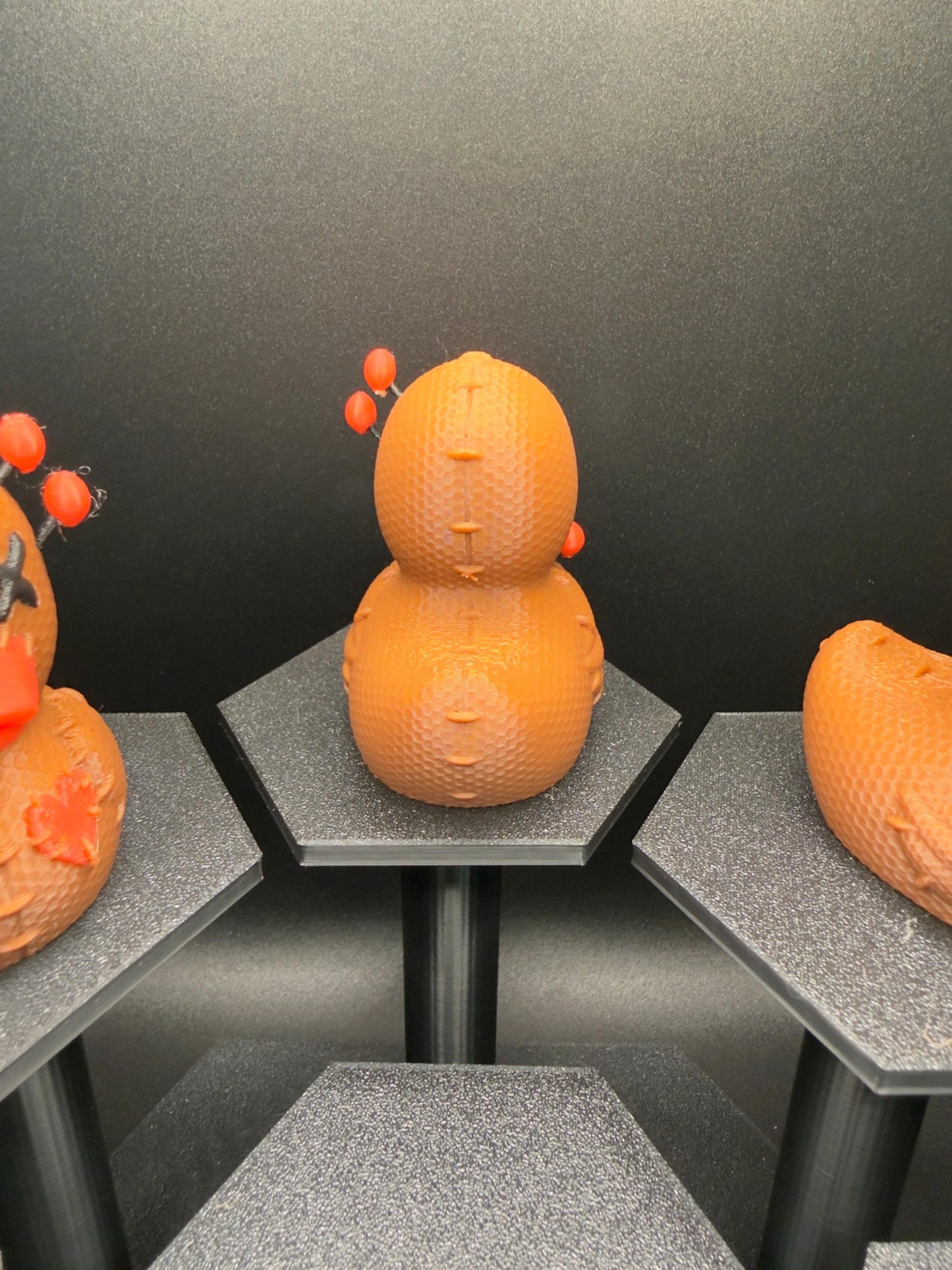 Voodoo Doll Duck Figurine | Creepy Cute Halloween Duck | Gothic Witchcraft Décor | Jeep & Desk Ornament