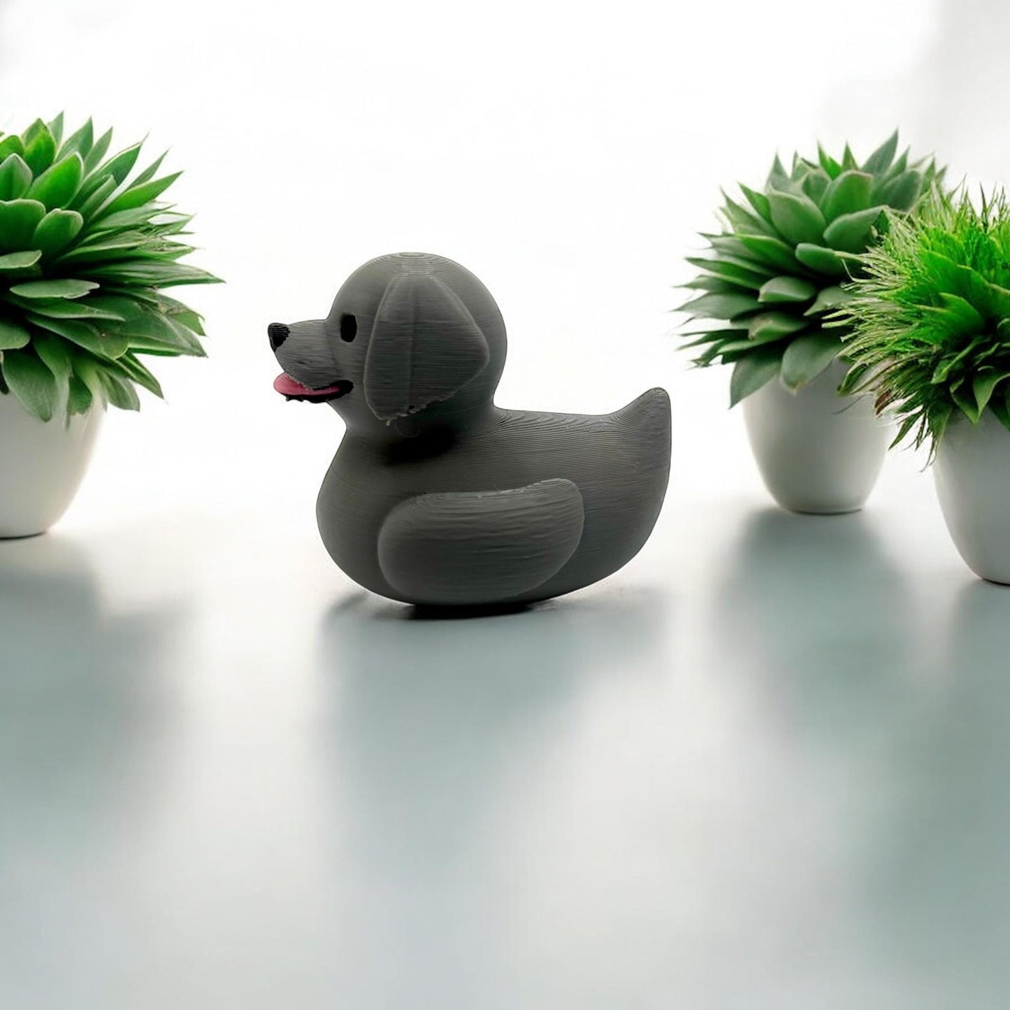 Labrador 3D Printed Dog Duck | Yellow, Black, Chocolate, or Silver | Jeep Duck | Cruise & Desk Decor | Pet Gift