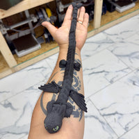 Articulated Night & Light Fury Dragons | Flexible 3D Printed Fidget & Decor