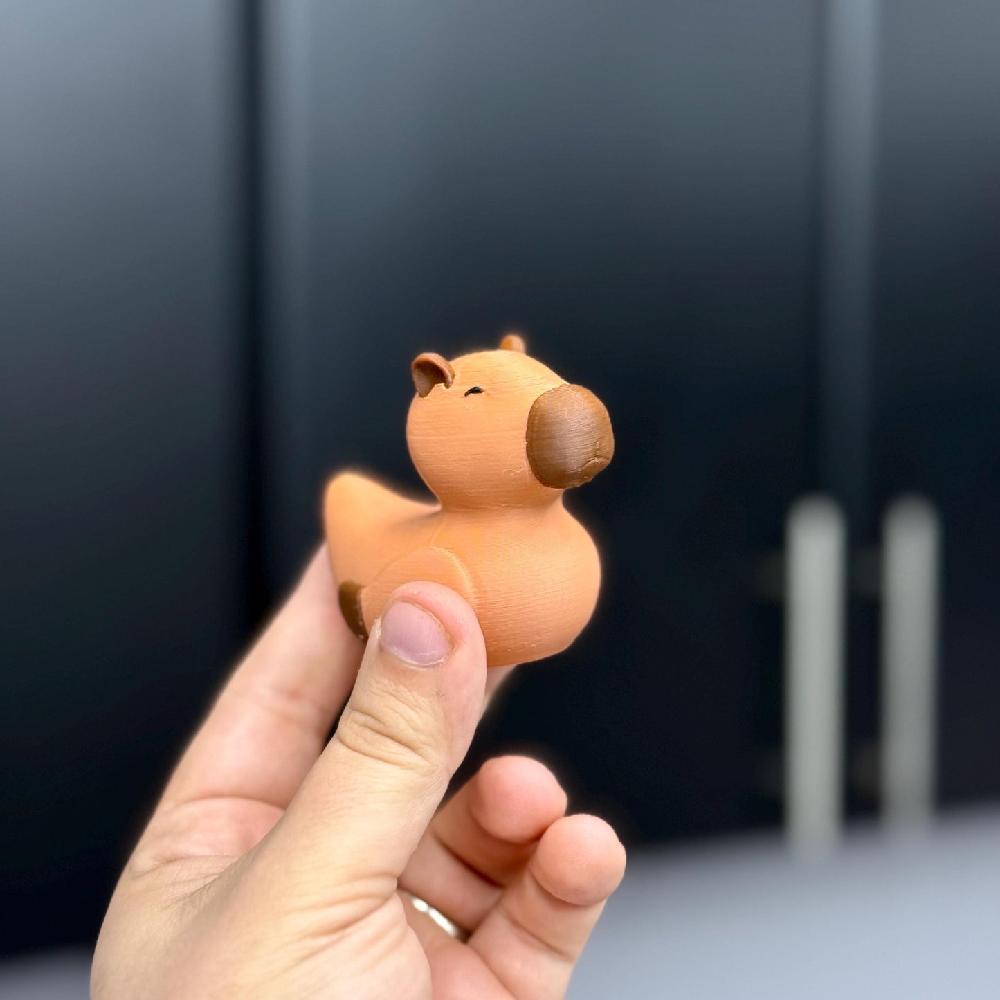 Capybara Duckybara | Jeep Duck 3D Print | Cruise & Desk Decor | Pet Capy Gift