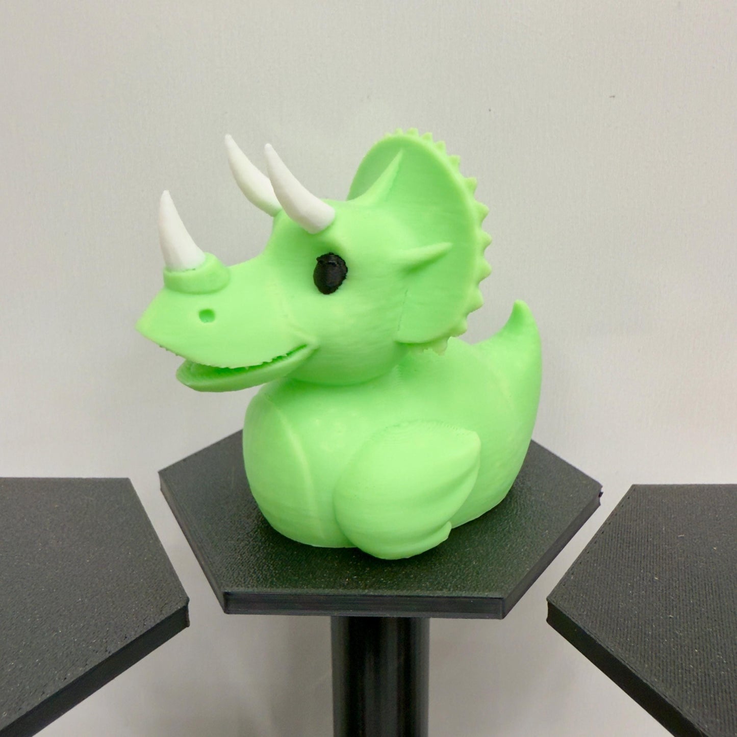Dinosaur Duck Figurines | T-Rex, Triceratops, Pterodactyl, Brontosaurus | Jeep Dashboard Duck | Cute Dino Desk Decor | Gift For Dino Lover