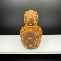 Luxury fashion duck figurine front view
